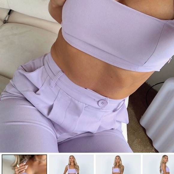 2 piece matching pant set - Picture 1 of 5